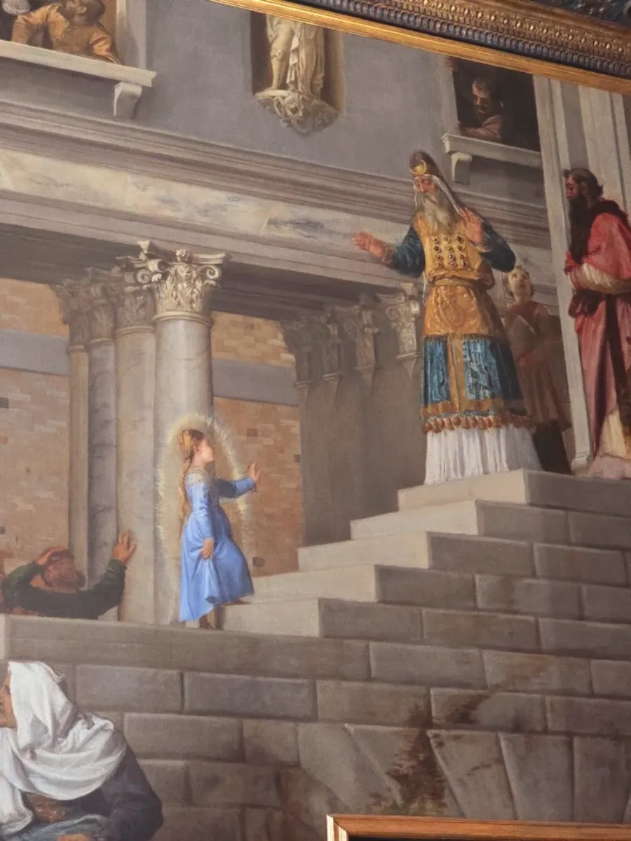 Detail of a Venetian fresco